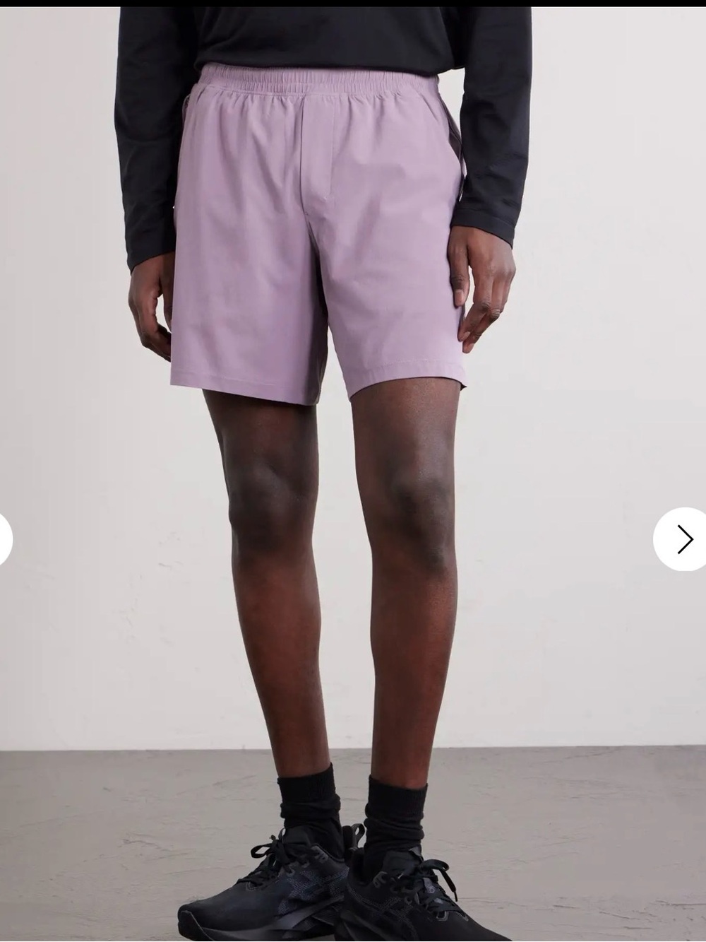 Lululemon Pace Breaker Shorts – Lavender Mist | Men’s Medium (M) | 7” Inseam